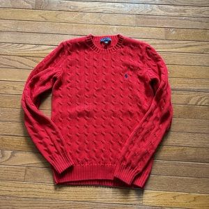 Ralph Lauren red sweater